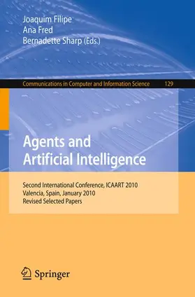 Filipe / Fred / Sharp |  Agents and Artificial Intelligence | Buch |  Sack Fachmedien