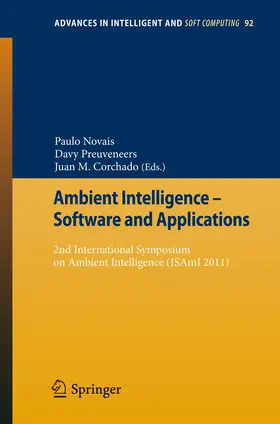 Novais / Preuveneers / Corchado Rodríguez |  Ambient Intelligence - Software and Applications | Buch |  Sack Fachmedien