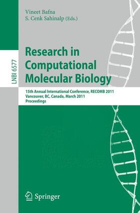 Bafna / Sahinalp | Research in Computational Molecular Biology | Buch | 978-3-642-20035-9 | sack.de