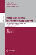 Yu / Kim / Unland |  Database Systems for Advanced Applications | Buch |  Sack Fachmedien