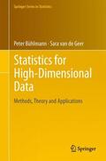 van de Geer / Bühlmann |  Statistics for High-Dimensional Data | Buch |  Sack Fachmedien