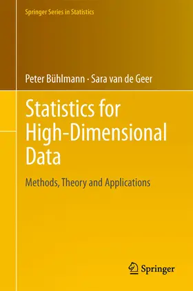 Bühlmann / van de Geer |  Statistics for High-Dimensional Data | eBook | Sack Fachmedien