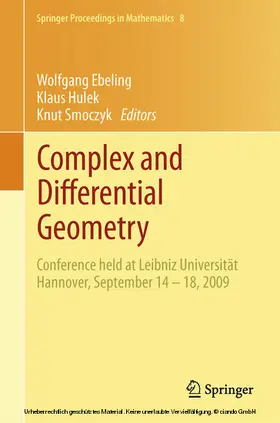 Ebeling / Hulek / Smoczyk | Complex and Differential Geometry | E-Book | sack.de