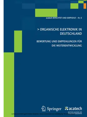 acatech |  Organische Elektronik in Deutschland | eBook | Sack Fachmedien