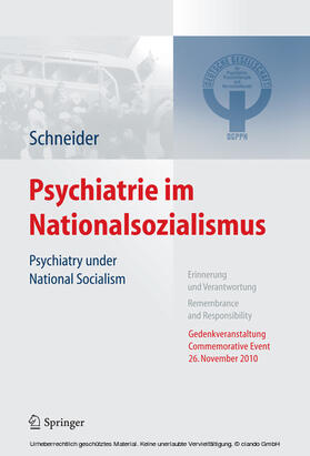 Schneider | Psychiatrie im Nationalsozialismus | E-Book | sack.de