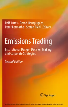 Antes / Hansjürgens / Letmathe | Emissions Trading | E-Book | www.sack.de