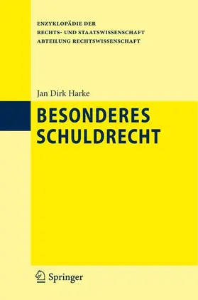 Harke |  Besonderes Schuldrecht | Buch |  Sack Fachmedien