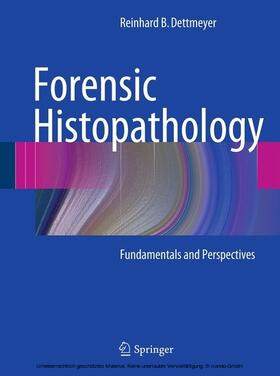 Dettmeyer | Forensic Histopathology | E-Book | sack.de