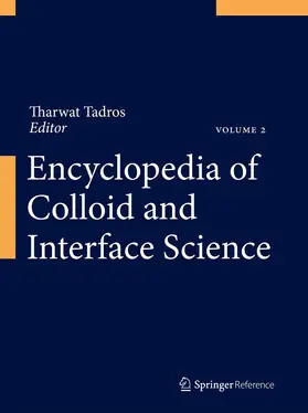 Tadros |  Encyclopedia of Colloid and Interface Science | Buch |  Sack Fachmedien