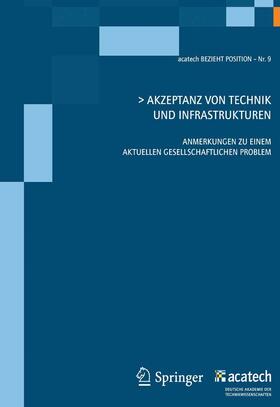 acatech | Akzeptanz von Technik und Infrastrukturen | E-Book | sack.de