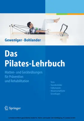Geweniger / Bohlander |  Das Pilates-Lehrbuch | eBook | Sack Fachmedien