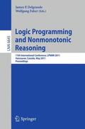 Delgrande / Faber |  Logic Programming and Nonmonotonic Reasoning | Buch |  Sack Fachmedien