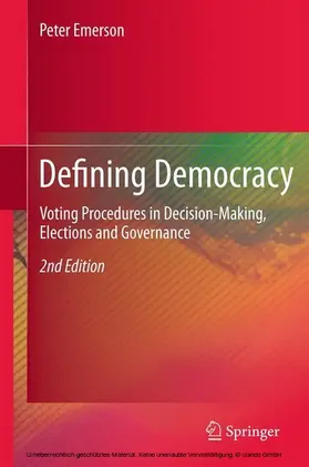 Emerson |  Defining Democracy | eBook | Sack Fachmedien