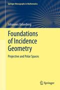 Ueberberg |  Foundations of Incidence Geometry | eBook | Sack Fachmedien