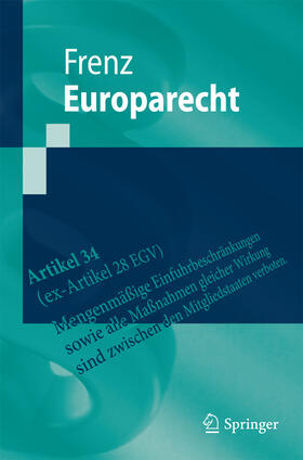 Frenz | Europarecht | E-Book | sack.de