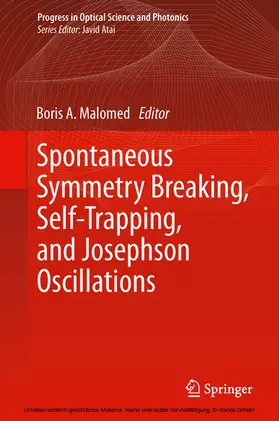 Malomed | Spontaneous Symmetry Breaking, Self-Trapping, and Josephson Oscillations | E-Book | sack.de