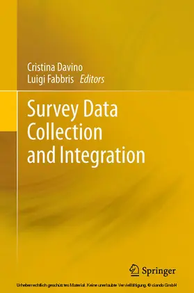 Davino / Fabbris | Survey Data Collection and Integration | E-Book | www.sack.de
