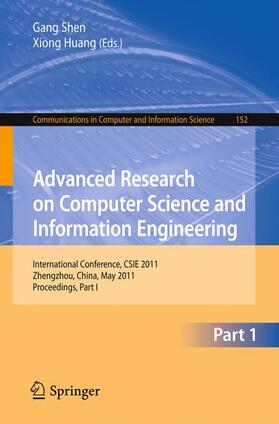 Shen / Huang | Advanced Research on Computer Science | Buch | 978-3-642-21401-1 | sack.de