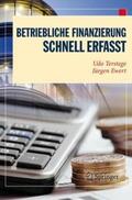 Terstege / Ewert |  Betriebliche Finanzierung - Schnell erfasst | Buch |  Sack Fachmedien