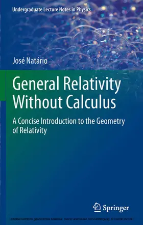 Natario | General Relativity Without Calculus | E-Book | sack.de