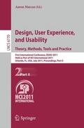 Marcus |  Design, User Experience, and Usability. Theory, Methods | Buch |  Sack Fachmedien