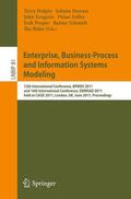 Halpin / Nurcan / Krogstie |  Enterprise, Business-Process | Buch |  Sack Fachmedien