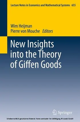 Heijman / Mouche | New Insights into the Theory of Giffen Goods | E-Book | sack.de