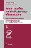 Salvendy / Smith |  Human Interface and the Management of Information. Interacting with Information | Buch |  Sack Fachmedien