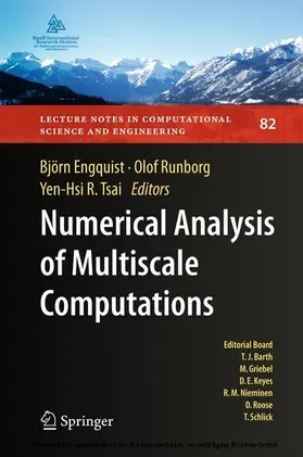 Engquist / Runborg / Tsai |  Numerical Analysis of Multiscale Computations | eBook | Sack Fachmedien