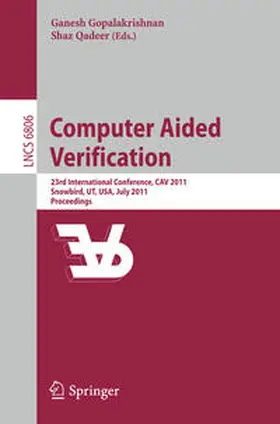 Gopalakrishnan / Qadeer |  Computer Aided Verification | eBook | Sack Fachmedien