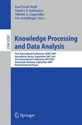 Wolff / Palchunov / Zagoruiko |  Knowledge Processing and Data Analysis | Buch |  Sack Fachmedien