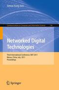 Fong |  Networked Digital Technologies | Buch |  Sack Fachmedien