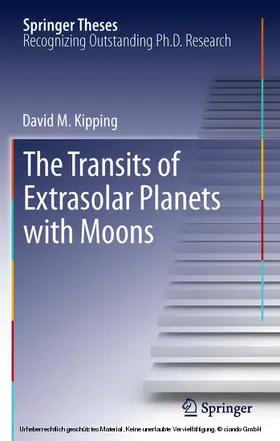 Kipping | The Transits of Extrasolar Planets with Moons | E-Book | www.sack.de
