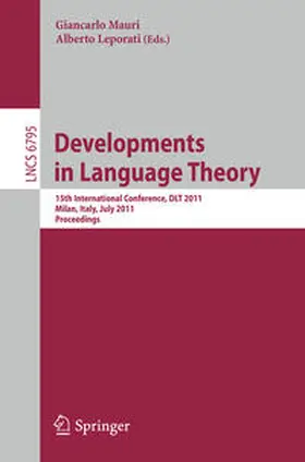 Mauri / Leporati | Development in Language Theory | E-Book | sack.de