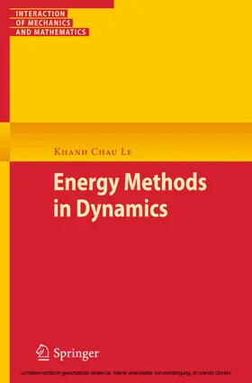 Le |  Energy Methods in Dynamics | eBook | Sack Fachmedien