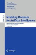 Torra / Narukawa / Yin |  Modeling Decision for Artificial Intelligence | Buch |  Sack Fachmedien