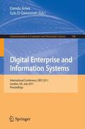 Ariwa / El-Qawasmeh |  Digital Enterprise and Information Systems | Buch |  Sack Fachmedien