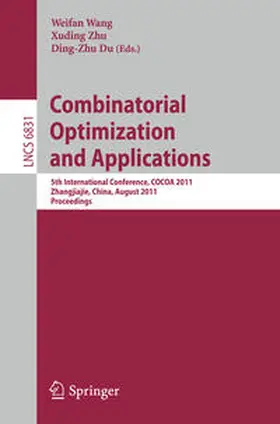 Wang / Zhu / Du | Combinatorial Optimization and Applications | E-Book | www.sack.de