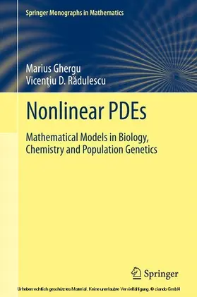 Ghergu / RADULESCU | Nonlinear PDEs | E-Book | sack.de