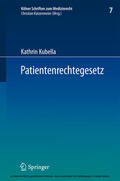 Kubella |  Patientenrechtegesetz | eBook | Sack Fachmedien