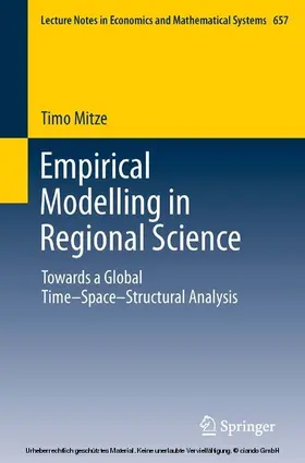 Mitze | Empirical Modelling in Regional Science | E-Book | www.sack.de