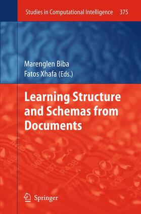 Biba / Xhafa |  Learning Structure and Schemas from Documents | Buch |  Sack Fachmedien