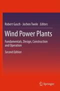 Twele / Gasch |  Wind Power Plants | Buch |  Sack Fachmedien
