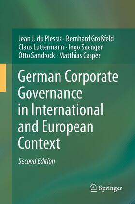 du Plessis / Großfeld / Luttermann | German Corporate Governance in International and European Context | E-Book | sack.de