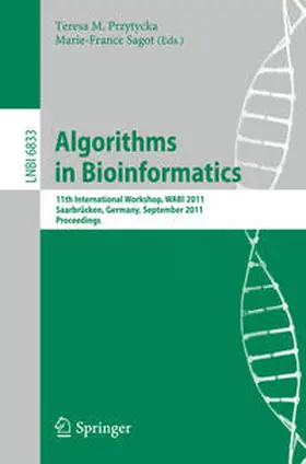 Przytycka / Sagot |  Algorithms in Bioinformatics | eBook | Sack Fachmedien
