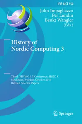 Impagliazzo / Lundin / Wangler | History of Nordic Computing 3 | E-Book | www.sack.de