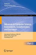 Lin / Huang |  Advances in Computer Science, Environment, Ecoinformatics 2 | Buch |  Sack Fachmedien