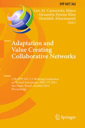 Camarinha-Matos / Pereira-Klen / Afsarmanesh | Adaptation and Value Creating Collaborative Networks | E-Book | sack.de