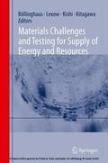 Böllinghaus / Boellinghaus / Lexow |  Materials Challenges and Testing for Supply of Energy and Resources | eBook | Sack Fachmedien