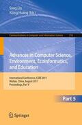 Lin / Huang |  Advances in Computer Science, Environment, Ecoinformatics | Buch |  Sack Fachmedien